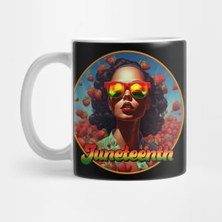 Sweet and Stylish Juneteenth Celebration Gurl Mug